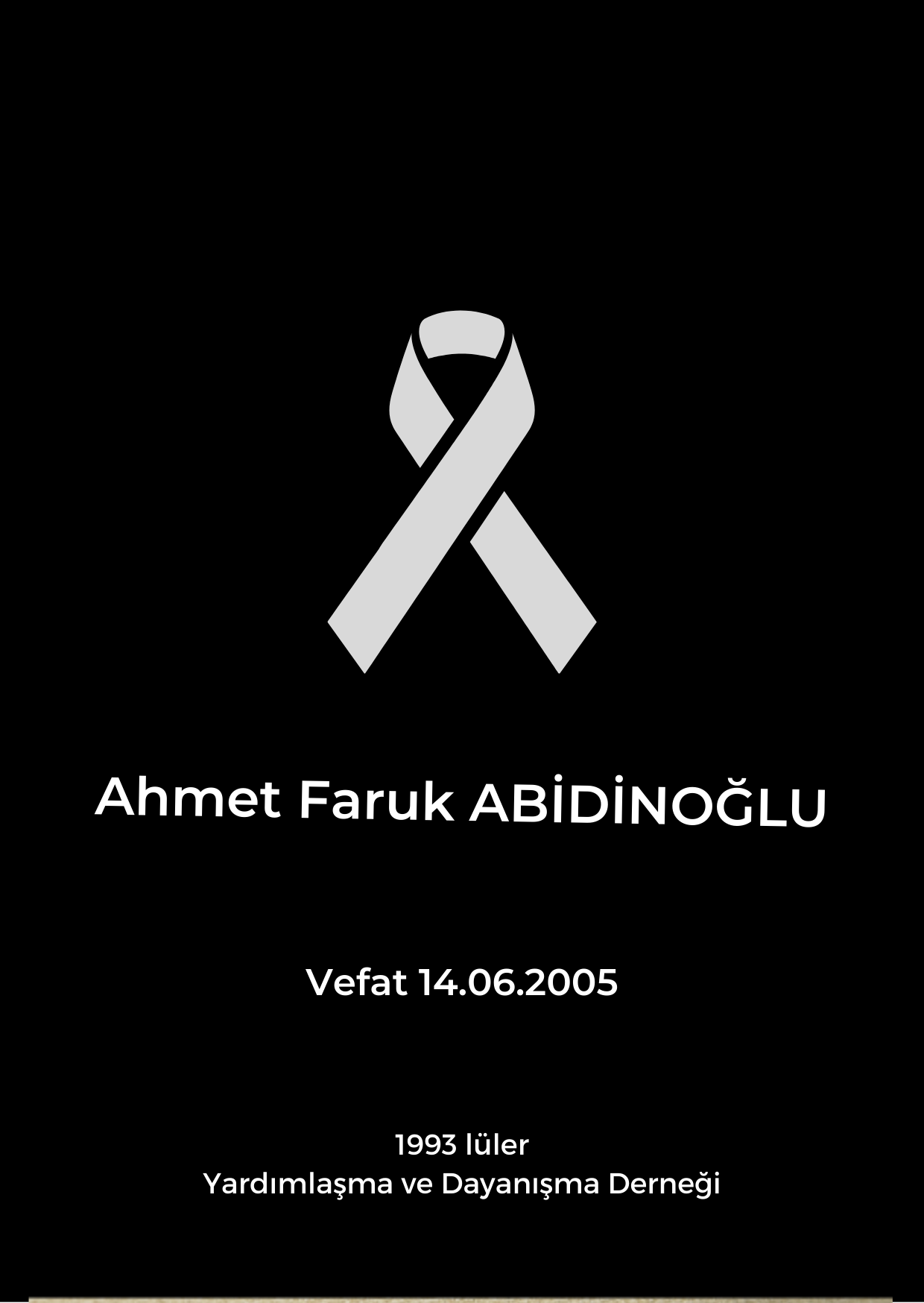 Ahmet Faruk ABİDİNOĞLU